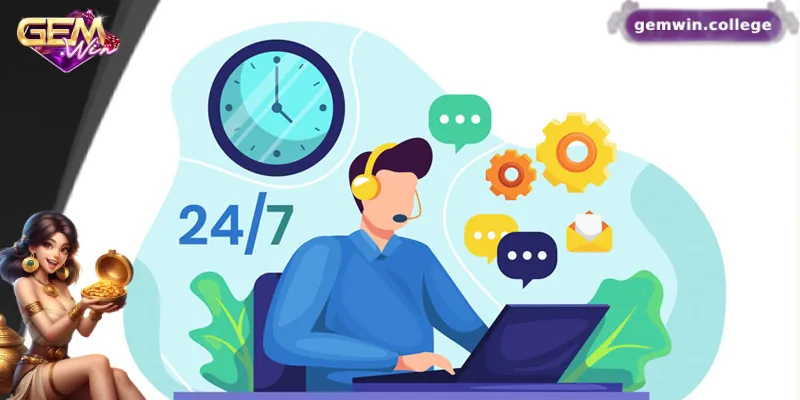 Hệ thống CSKH cam kết hoạt động 24/7